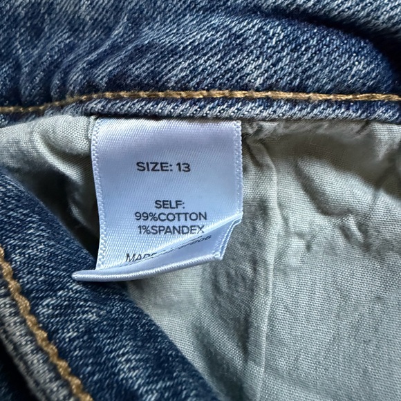 Fashion Nova Women’s 13 High Waist Blue Jeans NWT Inseam 33” - Picture 5 of 5